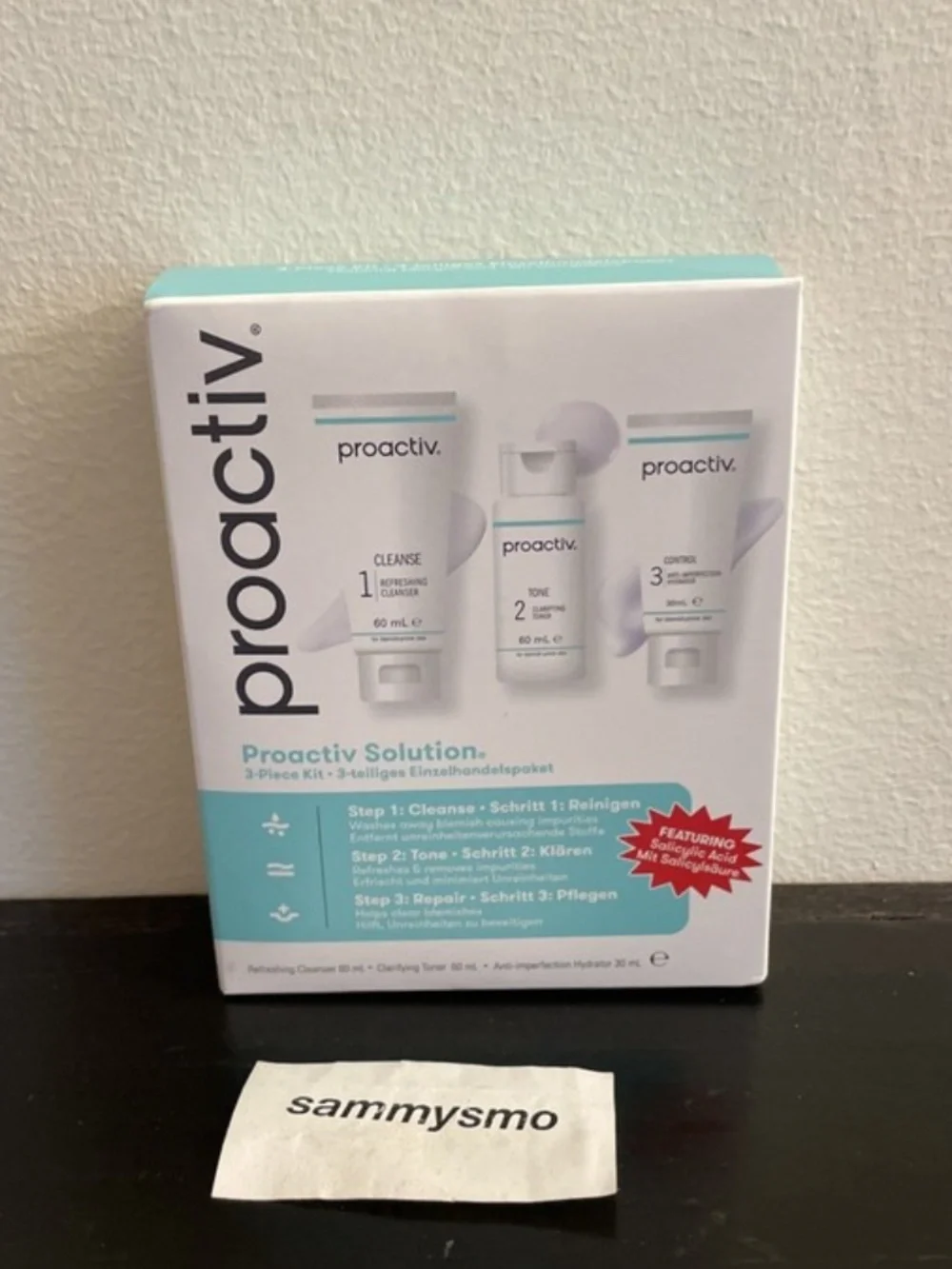 Proactiv 3 Piece Kit, 3-Step, Cleanse, Tone, Control EXP 05/31/2027 Sealed